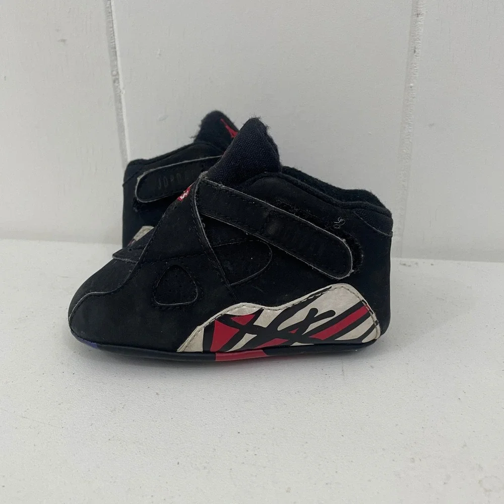 Air Jordan Retro VIII 8 Playoffs 2007 305362-061 Toddler Soft Bottom 4C No Box